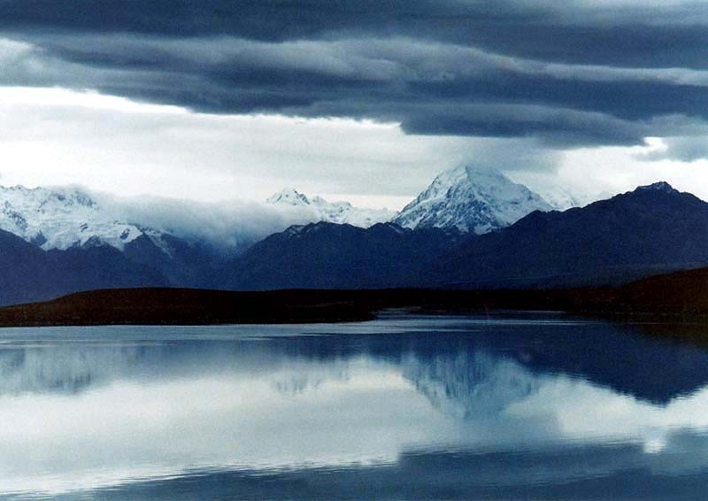 26 Sunset on the south island of New Zealand 800