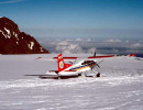 landing on a glacier in new zealand 800