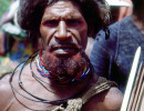 21 Warrior along the trail carrying a handful of spears 800